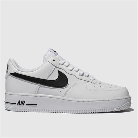 nike air force 1 07 weiß schwarz|air force 1 schuh.